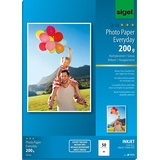 Sigel Fotopapier IP711 DIN A4, hochglänzend 200 g/m2, 50 Blatt