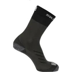 Pulse Crew Laufsocken für Erwachsene schwarz dunkelgrün|SCHWARZ 36/38