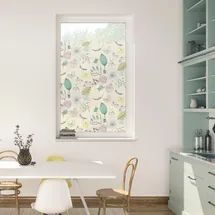 Lichtblick Fensterfolie Natur Bunt, B/L: ca. 50x50 cm