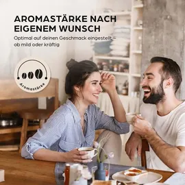 Barista Filterkaffeemaschine Touch Schwarz/Silber