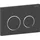 Geberit Omega20 Betätigungsplatte Schwarz matt