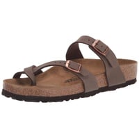 Birkenstock Classic Mayari Birko-Flor Unisex-Erwachsene Zehentrenner, Mokka, 37 M EU - 37.5 EU