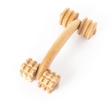 TUULI Massagegerät Rücken Nacken Schulter Massageroller Roller aus Holz 1 St
