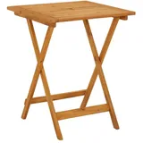 vidaXL Gartentisch 60 x 60 x 75 cm Braun