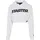 Starter Black Label Cropped Hoodie Weiß M