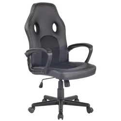 CLP Gaming Bürostuhl Elbing schwarz/schwarz