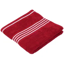 Gözze Handtuch RIO, Rot - 50 x 100 cm - Baumwolle