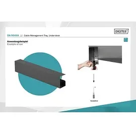 Digitus DA-90448 Kabelkanal 60,0 cm schwarz