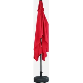 sweeek Rechteckiger Sonnenschirm 200 x 300 cm Rot