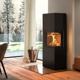 Spartherm Lungo 2R Kaminofen Nero + 1 m3 Kaminholz gratis