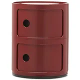 Kartell Componibili Container 2-fächer, Bordeaux
