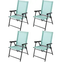 Costway Gartenstuhl 60 x 93 x 65 cm grün 4 St.