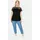 sheego Spitzenshirt Schwarz 44/46