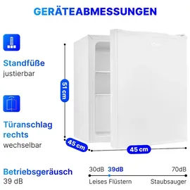 Bomann KB 7346 weiß