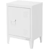 ML-Design Aktenschrank Weiß, aus Stahl, Freistehender