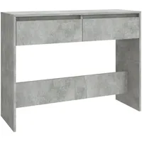 VidaXL Konsolentisch Betongrau 100x35x76,5 cm Holzwerkstoff