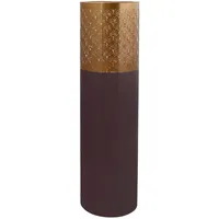 Kayoom Bodenvase Esmeralda Deco 1090 Dunkellila / Gold,