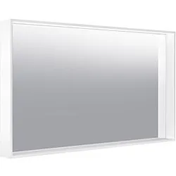 Keuco X-Line Lichtspiegel 33298183500, Cashmere, 1200x700x105mm, LED-Beleuchtung und Spiegelheizung
