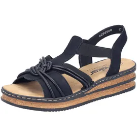 Rieker Keilsandalette Damen Schwarz 38