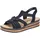 Rieker Keilsandalette Damen Schwarz 38