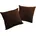Wirth Kissenbezug Newbury 40 x 40 cm Braun