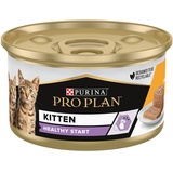 Purina 48 x 85g Kitten Huhn PURINA PRO PLAN Katzenfutter nass