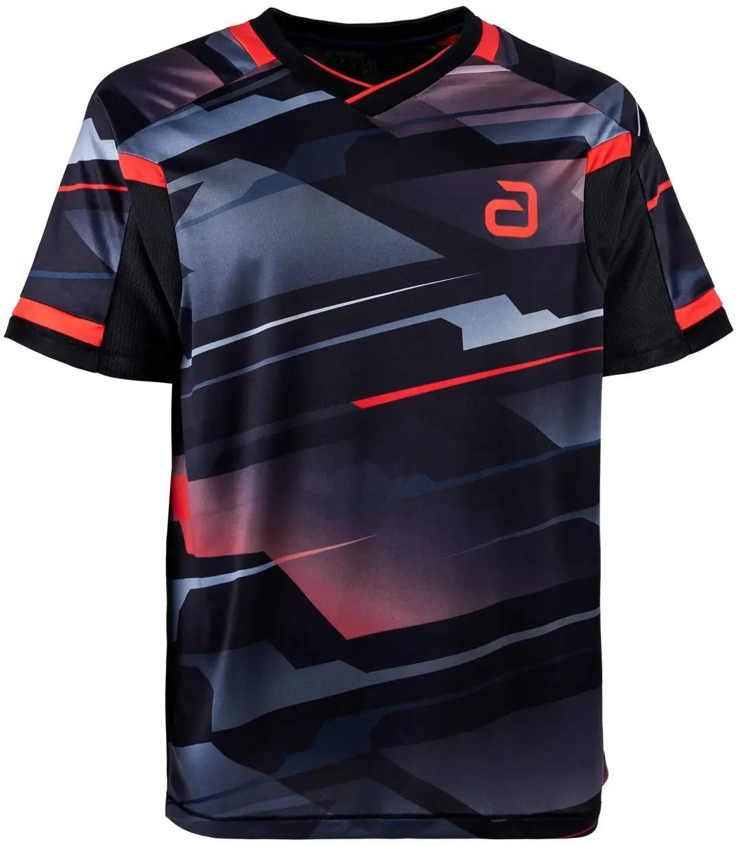 andro Shirt Sangai schwarz/rot 4XL - 4XL