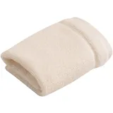 VOSSEN Pure Seiftuch 30 x 30 cm ivory