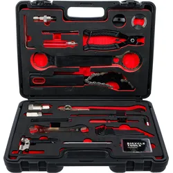 BGS DIY 90100 Satz Reparaturwerkzeug für Fahrrad 32 teilig
