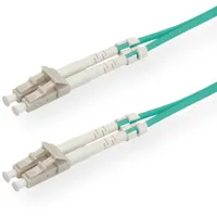 Roline LWL-Kabel 50/125μm OM3, LC/LC, türkis, 3 m