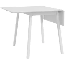 Okwish Klapptisch 110 x 75 x 86 cm weiß