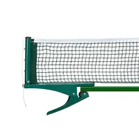 Relaxdays Tischtennisnetz Outdoor Grün