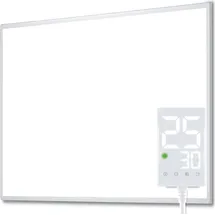 Heidenfeld Infrarotheizung HF-HP100-3, m. Thermostat, weiß, 300-1200 Watt, 10 J. Garantie (400 Watt)