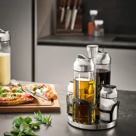 GEFU Kippo Essig-/Öl- und Gewürz-Menage 5-teilig 23,6 cm