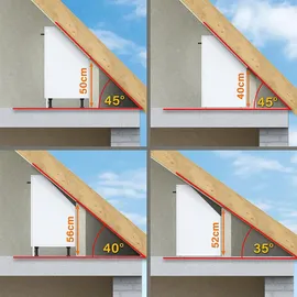 Vicco Unterschrank R-Line 60 x 81,6 x 46 cm Grau