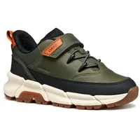 GEOX J FLEXYPER Plus Boy Sneaker, Military, 37 EU