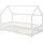 [en.casa] Hausbett Hesel 90 x 200 cm Kiefer weiß
