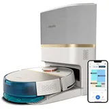 Philips HomeRun 7000 Series Aqua XU7100/02 Seidenweiß/Gold mit Absaugstation