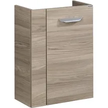 Fackelmann Waschbeckenunterschrank 44 x 60 x 24,3 cm Braun