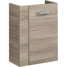Fackelmann Waschbeckenunterschrank 44 x 60 x 24,3 cm Braun