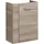 Fackelmann Waschbeckenunterschrank 44 x 60 x 24,3 cm Braun
