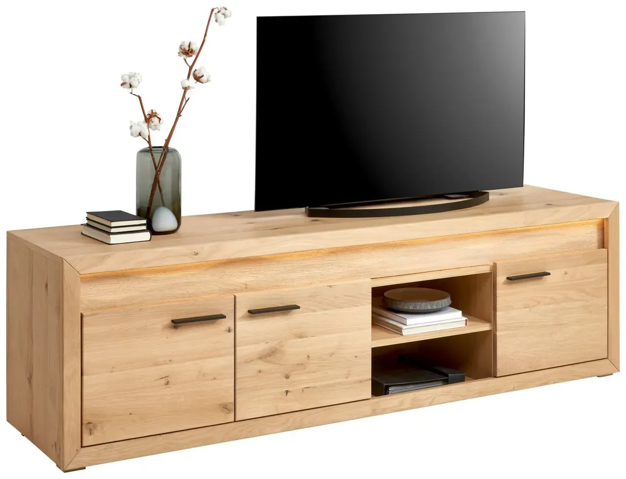 Linea Natura TV-Lowboard CLEVELAND - B/H/T ca. 188.80x57.40x48.00