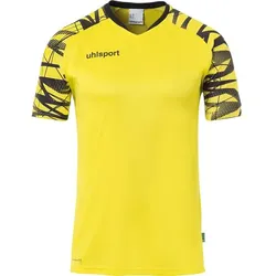 UHLSPORT Herren Trikot GOAL 25 TRIKOT KURZARM, limonengelb/schwarz, L