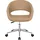 aea Hochwertiger moderner Bürostuhl Kunstleder Beige