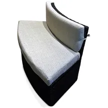 Canadian Spa Sitzbank 112 x 112 cm x 72 cm Braun