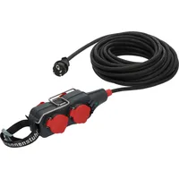 Brennenstuhl Professional Powerblock mit Verlängerungsleitung / Verteilersteckdose 4-fach (15m