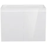 Camargue Espacio Waschtischunterschrank  (80 x 46 x 60 cm, 1 Einlegeboden, Gama weiß glänzend)