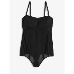 bonprix String-Body, schwarz, 40/42 (M)