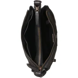 Harbour 2nd Anchor Love Evita Umhängetasche Leder 21 cm schwarz