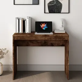vidaXL Schreibtisch Räuchereiche 90x40x72 cm / Braun